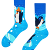 Warme sokken Schaatsende pinguïns