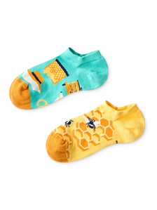 Vrolijke sneakersokken Imker