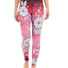 Vrolijke fitnessleggings Tedere rozen