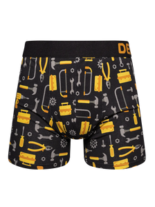 Vrolijke herentrunks Monteur