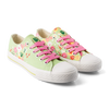Vrolijke canvas schoenen Bloementuin
