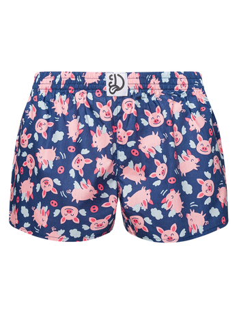 Vrolijke damesboxershorts Vliegende varkens