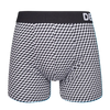 Zwart-witte trunks voor heren met patroon