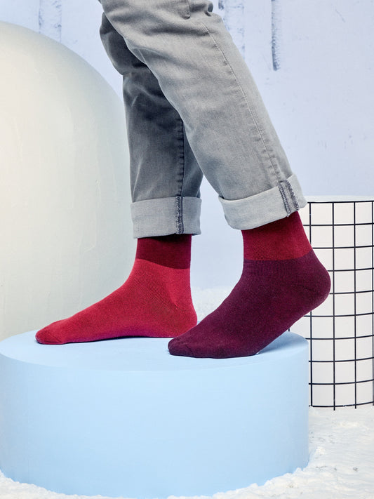 warm-socks-maroon-tri-color-okt-d3/d343610ce7fa8e1a790001a85a520a5ff827c3b9