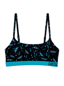 Modal damesbralette Libellen bij nacht