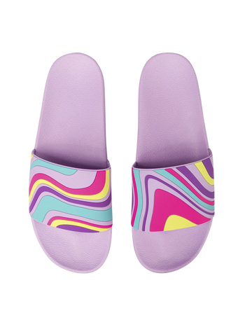 Vrolijke sliders Kleur golven
