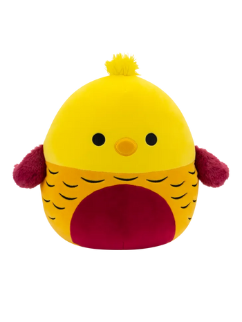 Squishmallows Beck de Goudfazant, 30 cm