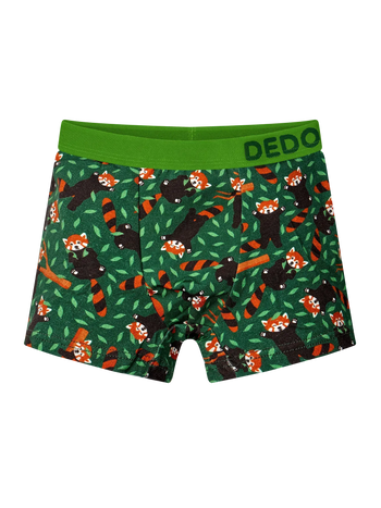 Vrolijke boxers voor jongens Rode panda