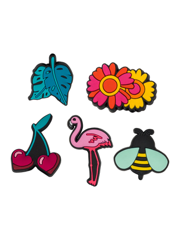 Vrolijke schoenveterbedels 5-pack Tuin