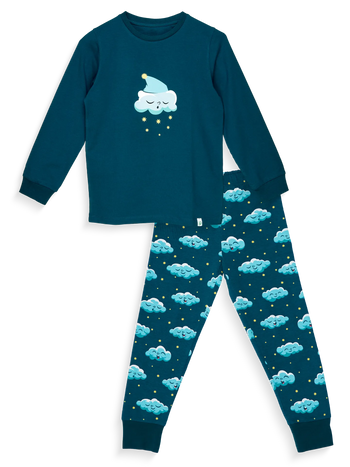 Vrolijke kinderpyjama Slaapwolken