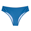 Rustige blauwe midwaist bikinislip