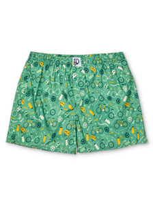 Vrolijke herenboxershorts Fietsen