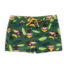Vrolijke elastische kinderzwemshort Aap in de jungle