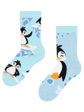Vrolijke kindersokken Vrolijke pinguïn