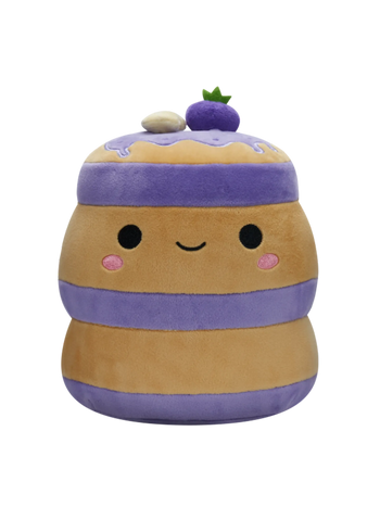 Squishmallows Paden bosbessen pannenkoek, 20 cm