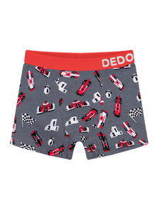 Vrolijke boxers voor jongens Formule race