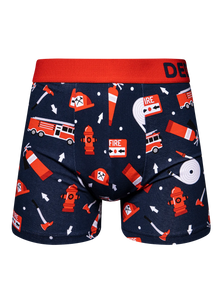 Vrolijke herentrunks Brandweerman