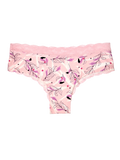 Kanten damesslip Roze bries