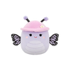 Squishmallows Bibiana de lavendel monarchvlinder met hoed en bloem, 20 cm