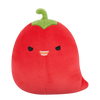 Squishmallows Christo de rode chilipeper met ondeugende ogen, 20 cm