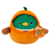 Squishmallows Avery de wilde eend in pompoenpak, 20 cm