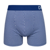 Blauw-grijze trunks voor heren met patroon