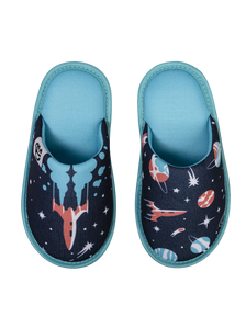 Vrolijke kinderslippers Planeten