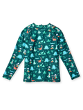 UV-beschermend zwemshirt voor kinderen Dino-skatepark