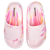 Plateausliders voor dames Pink marble