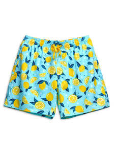 Vrolijk zwemshort voor heren Zomercitroenen