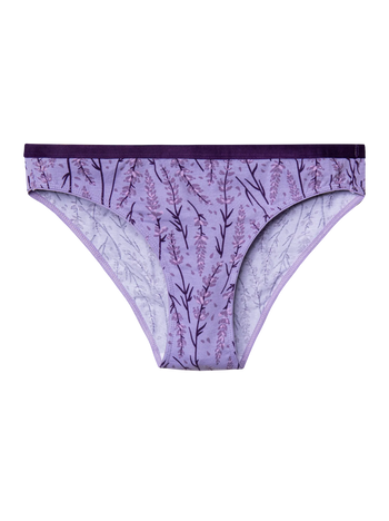 Vrolijke damesslips Lavendel