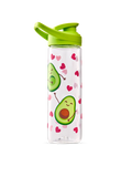 Vrolijke waterfles Avocado-liefde 700 ml