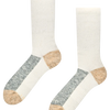 Beige en grijze alpacasokken