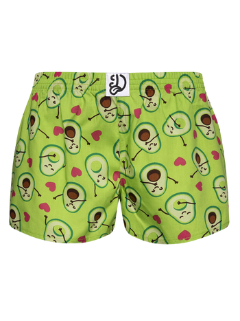 Vrolijke damesboxershorts Avocado-liefde