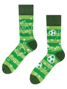 Vrolijke bamboesokken Voetbalveld