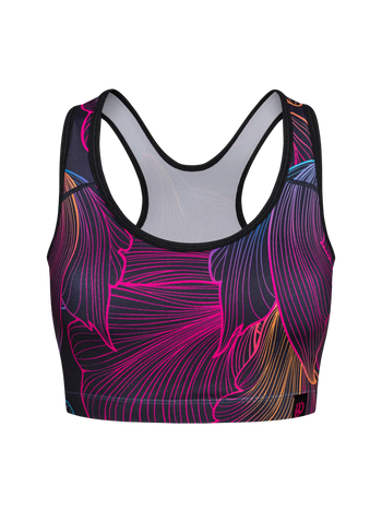 Vrolijke sporttop Abstracte bloemen