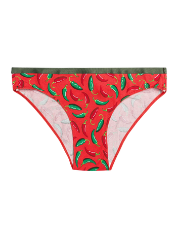 Vrolijke damesslips Chilis