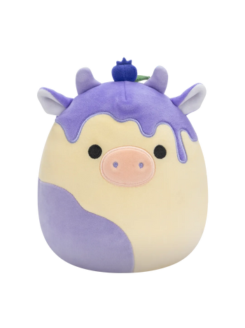 Squishmallows Benito de blueberry cheesecake koe, 20 cm