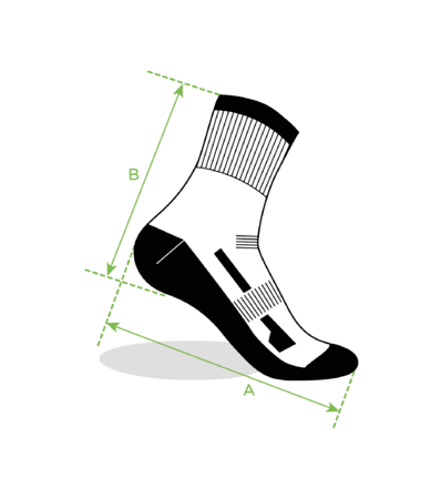 Functionele crew-sokken